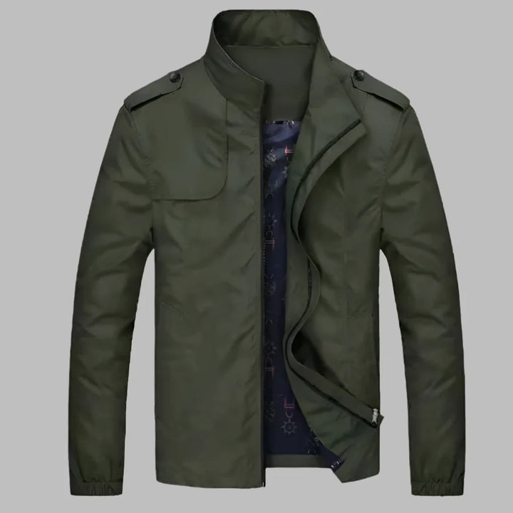 Chaqueta con Cremallera Diaria para Hombres