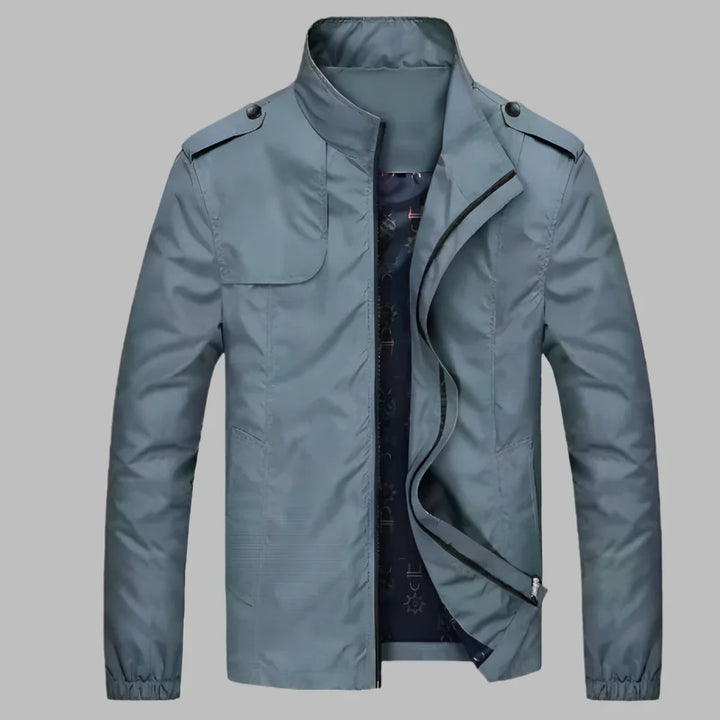 Chaqueta con Cremallera Diaria para Hombres