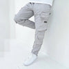 Pantalones Cargo Multi Bolsillos Ajuste Clásico para Hombres