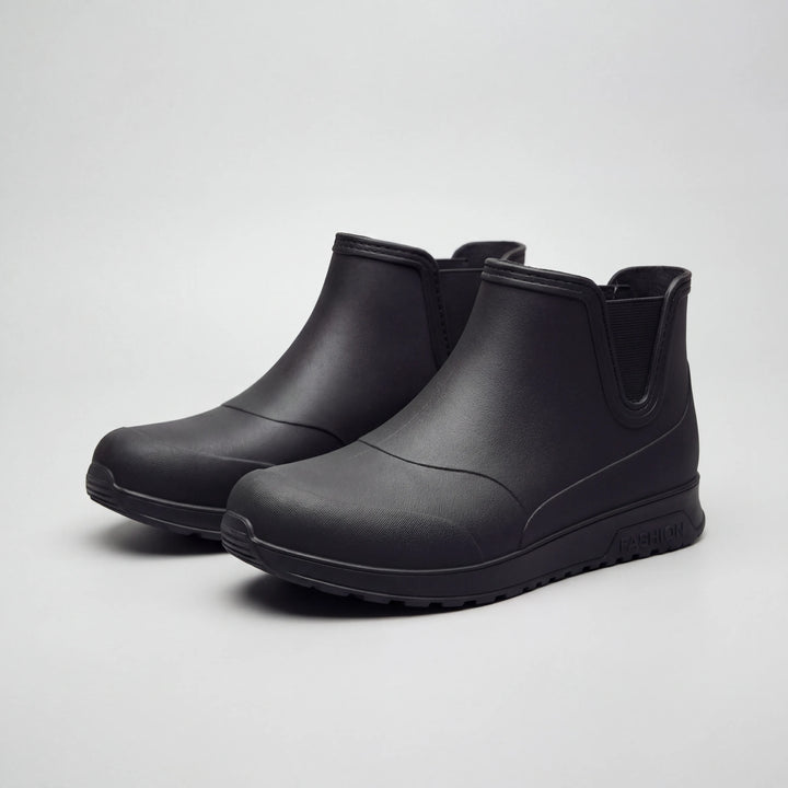 Raynvex - Bota de lluvia impermeable sin cordones hasta el tobillo