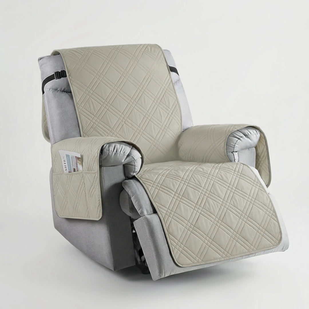 Reclova - Funda acolchada para sillón reclinable de ajuste universal