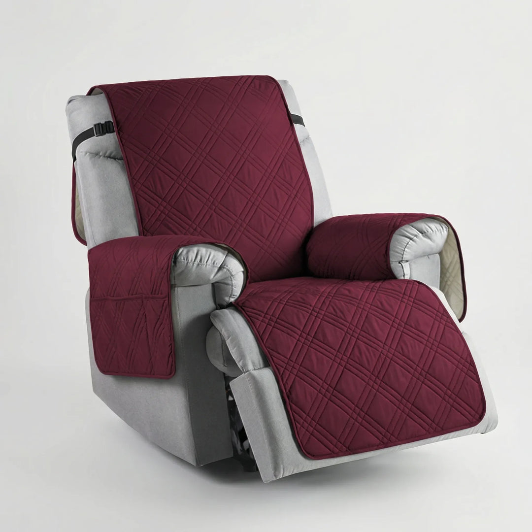 Reclova - Funda acolchada para sillón reclinable de ajuste universal