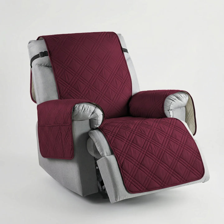 Reclova - Funda acolchada para sillón reclinable de ajuste universal