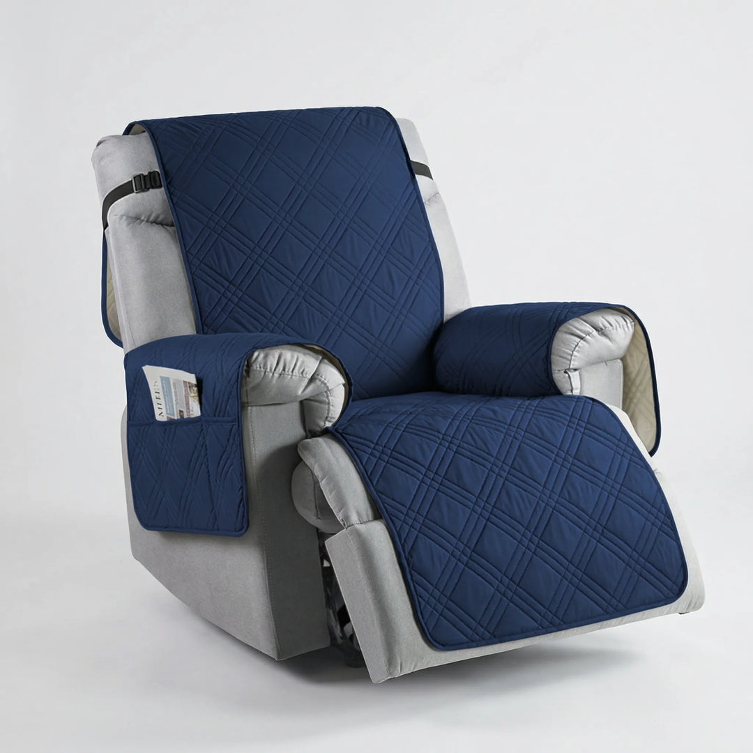 Reclova - Funda acolchada para sillón reclinable de ajuste universal