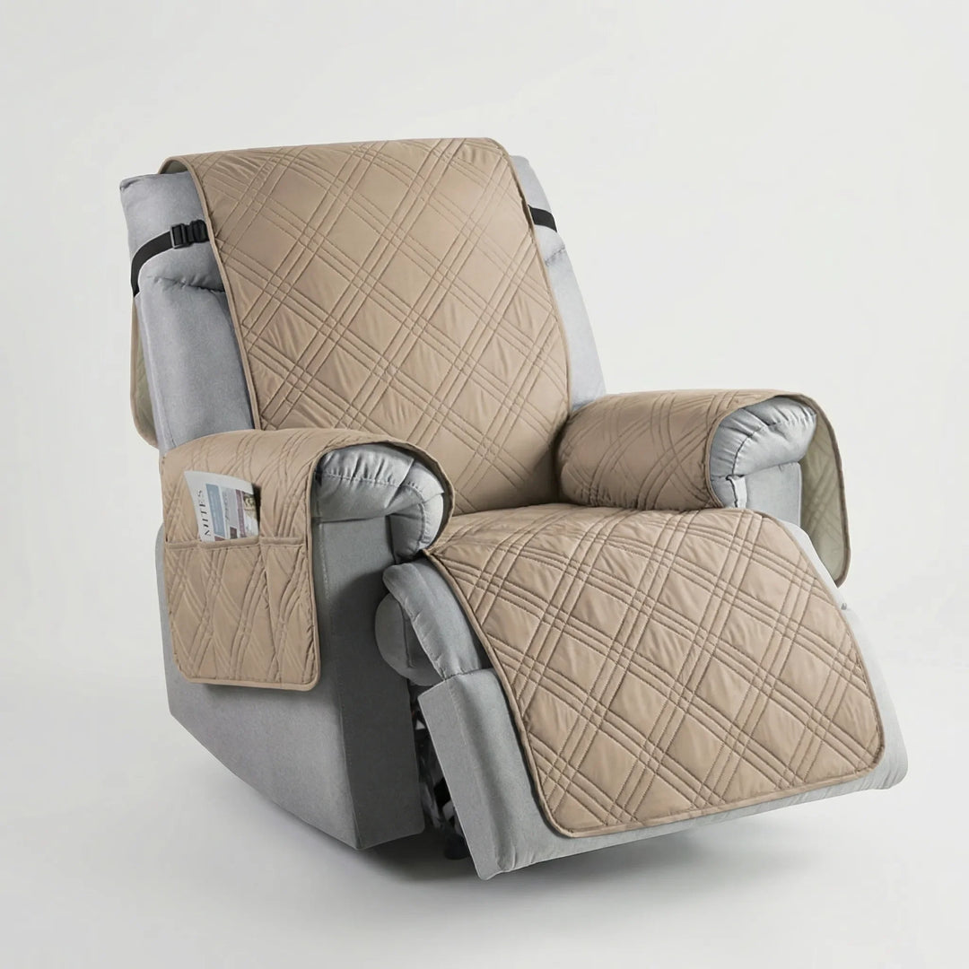 Reclova - Funda acolchada para sillón reclinable de ajuste universal