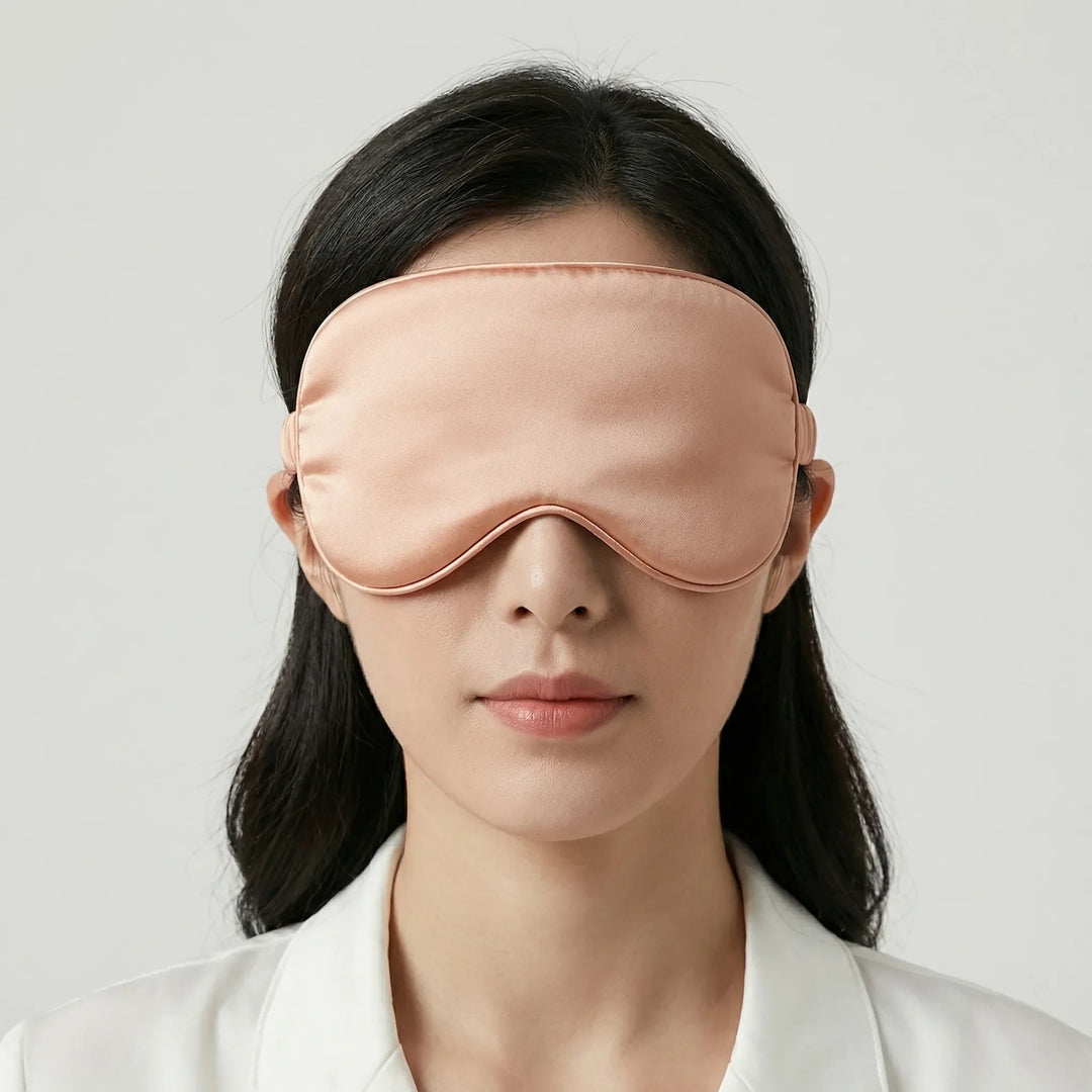 Restova - Mascarilla para dormir ajustable que bloquea la luz
