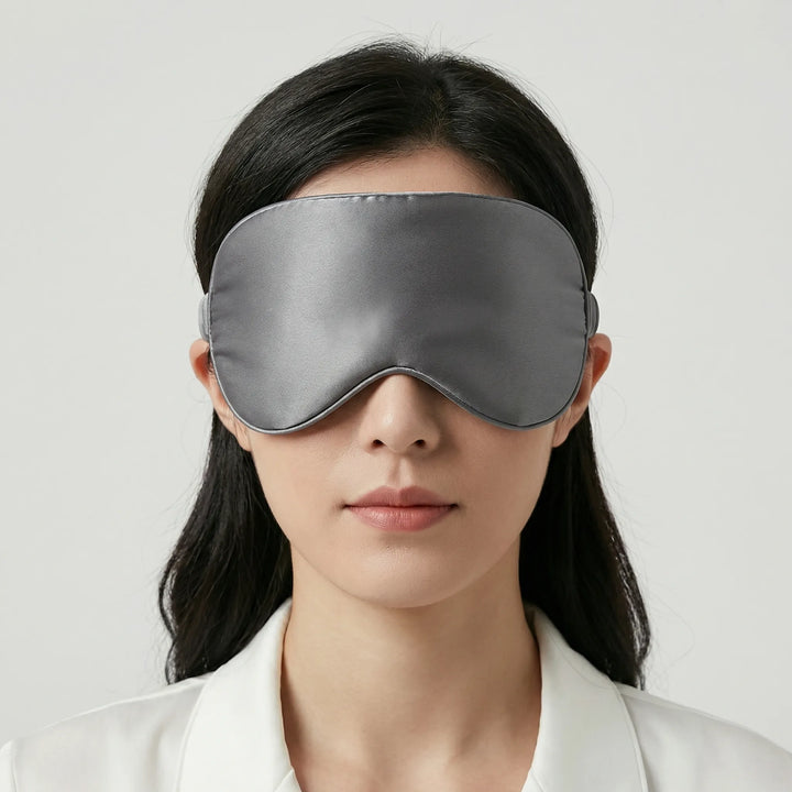 Restova - Mascarilla para dormir ajustable que bloquea la luz