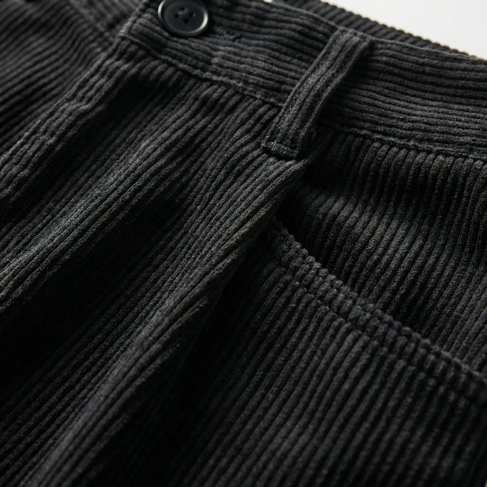 Ridgelle - Pantalones de pana de talle alto y pierna recta