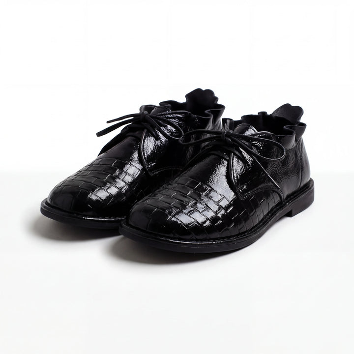 Ruscara - Zapatos planos con cordones hechos a mano