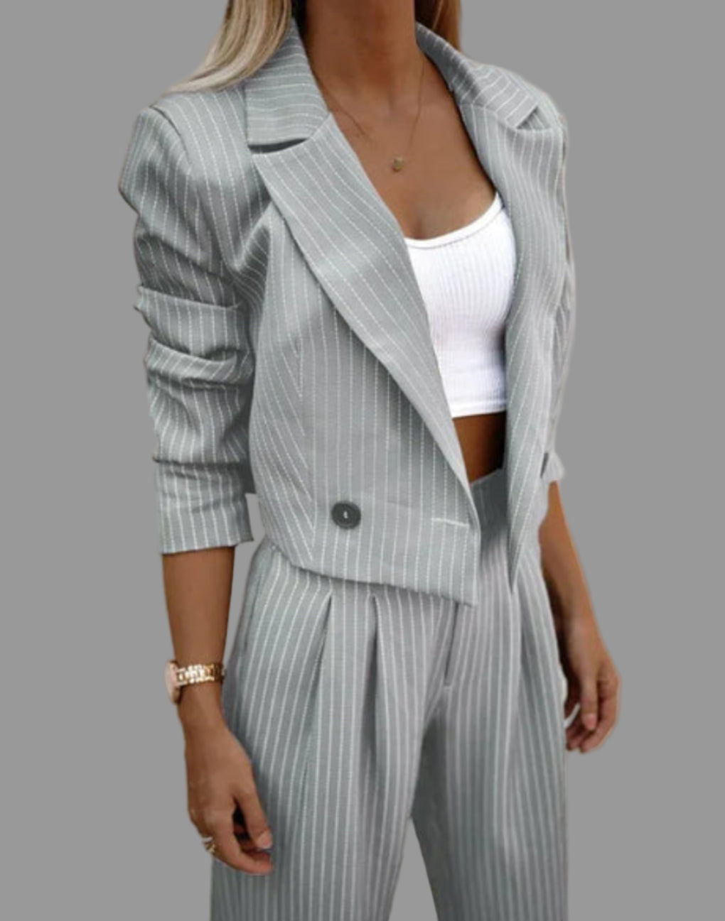 Conjunto de Traje de Mujer – Estilo Moderno con Uso Versátil