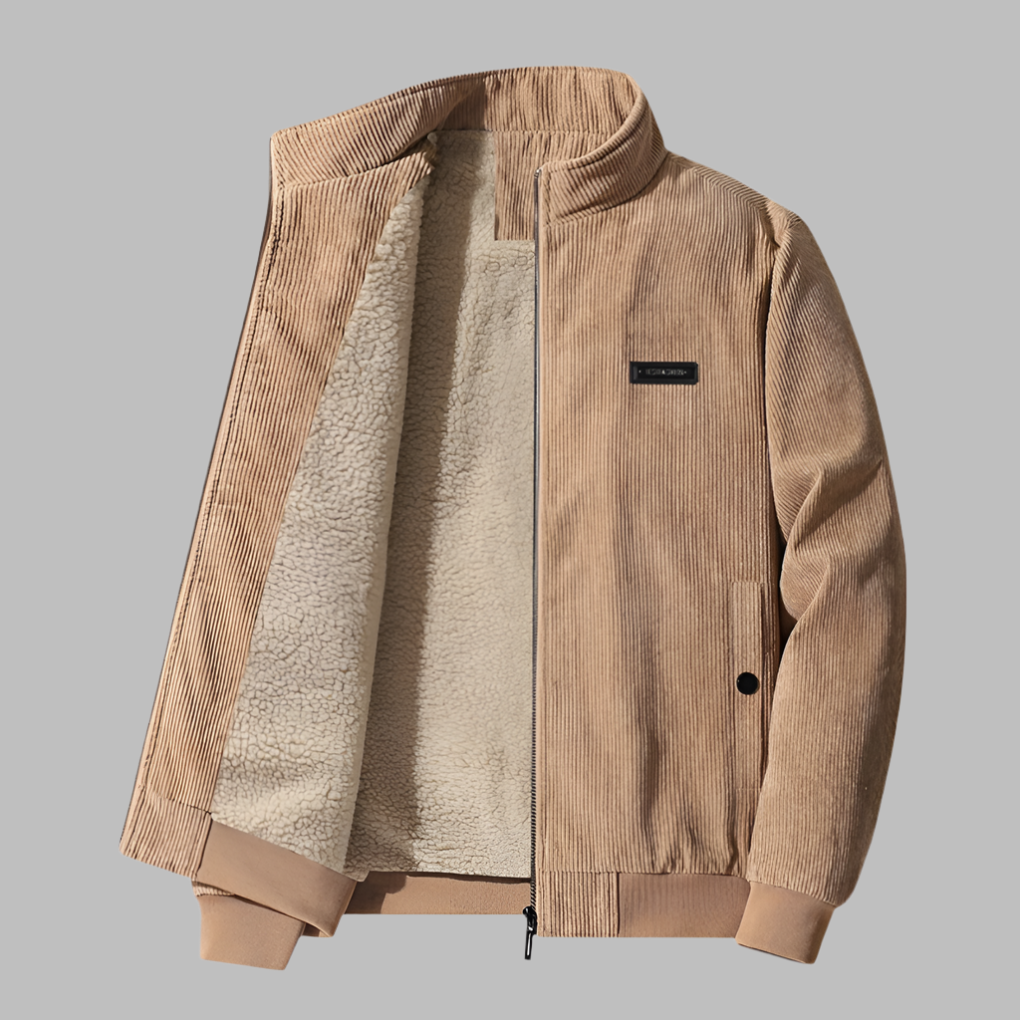 Chaqueta de Invierno de Corduroy para Hombres
