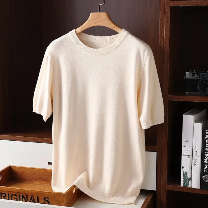 Camiseta de Cuello Redondo para Hombre – Básicos Elevados para Uso Diario