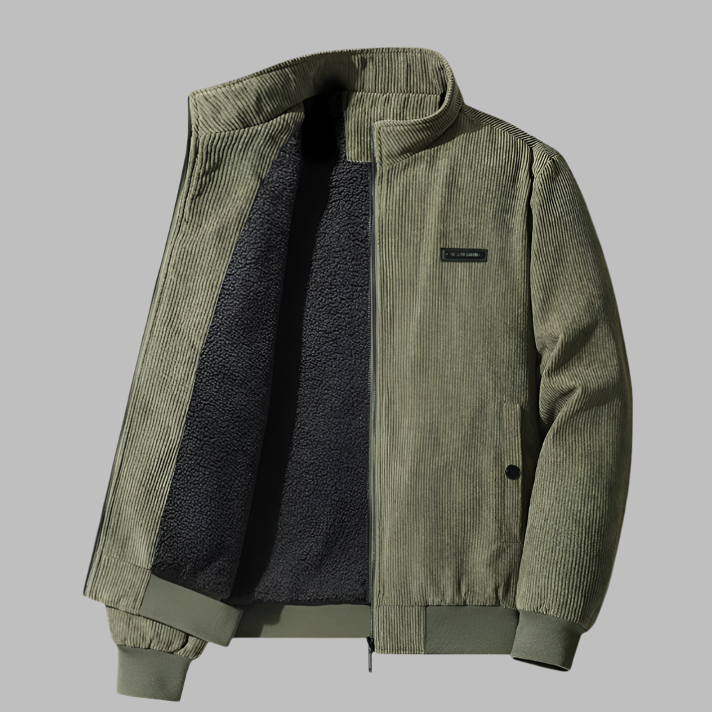 Chaqueta de Invierno de Corduroy para Hombres