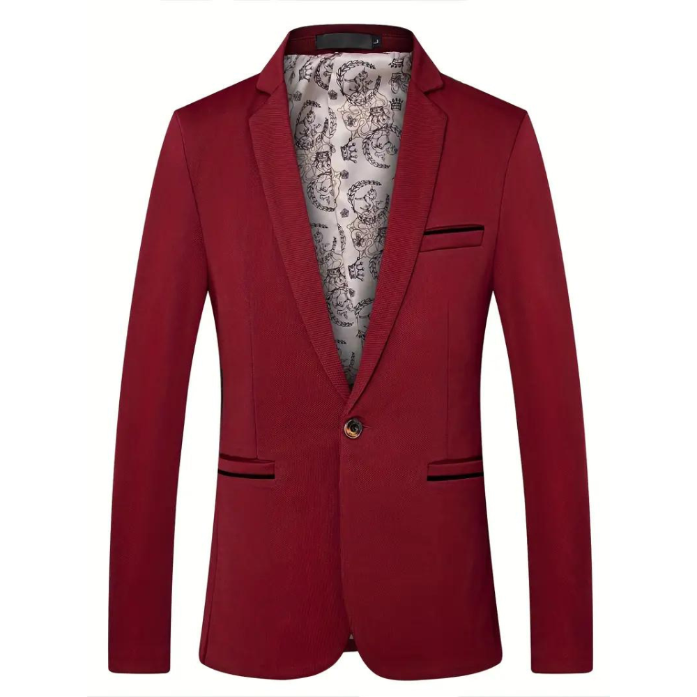 Elegante chaqueta de hombre: sastrería refinada para el caballero moderno
