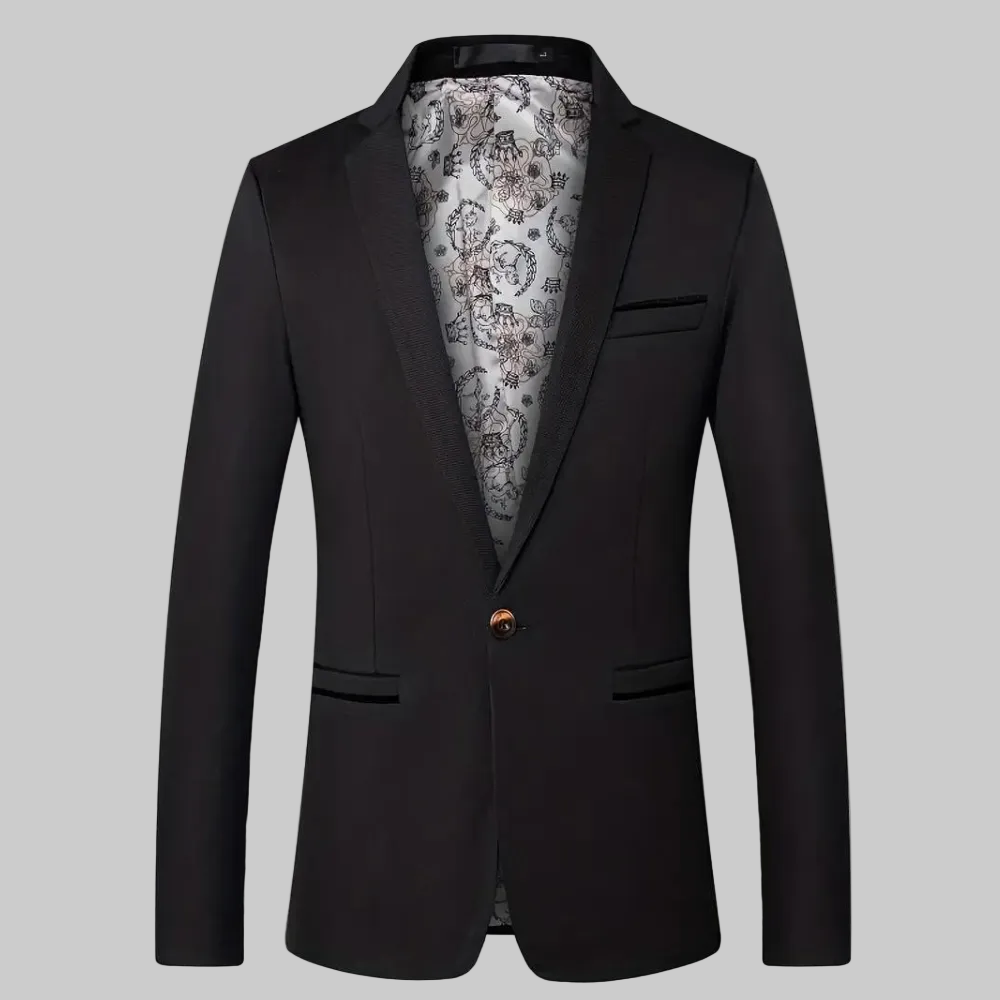 Blazer Elegante para Hombre Sastrería Refinada