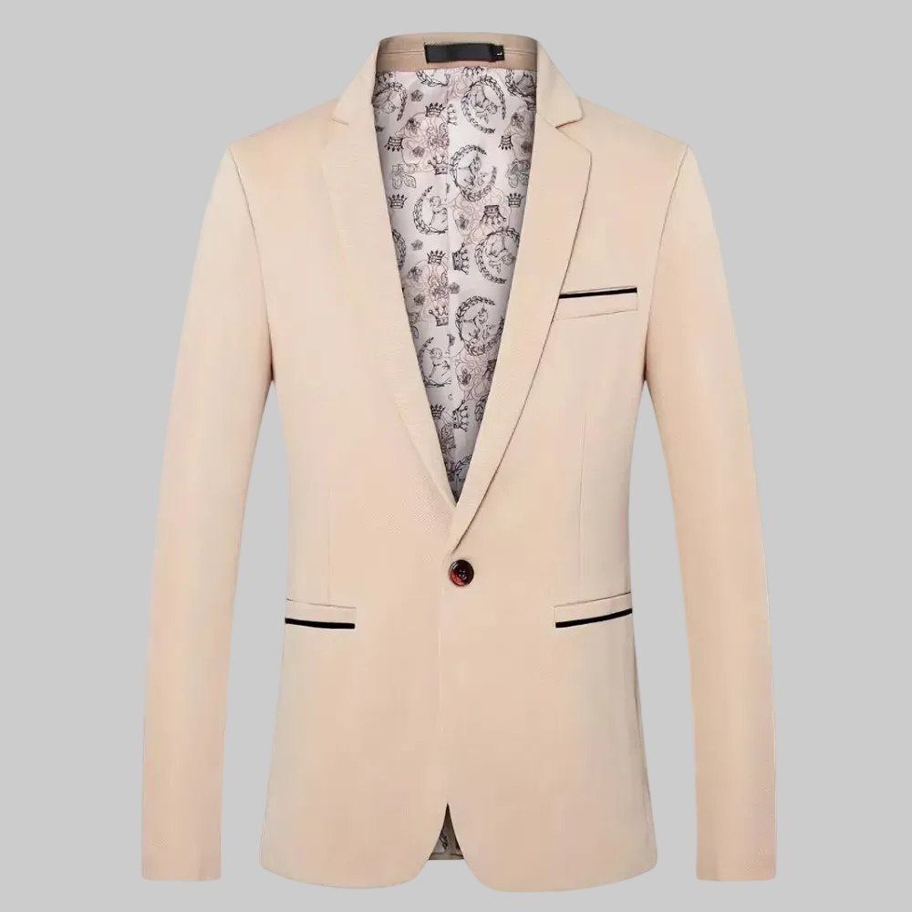 Blazer Elegante para Hombre Sastrería Refinada
