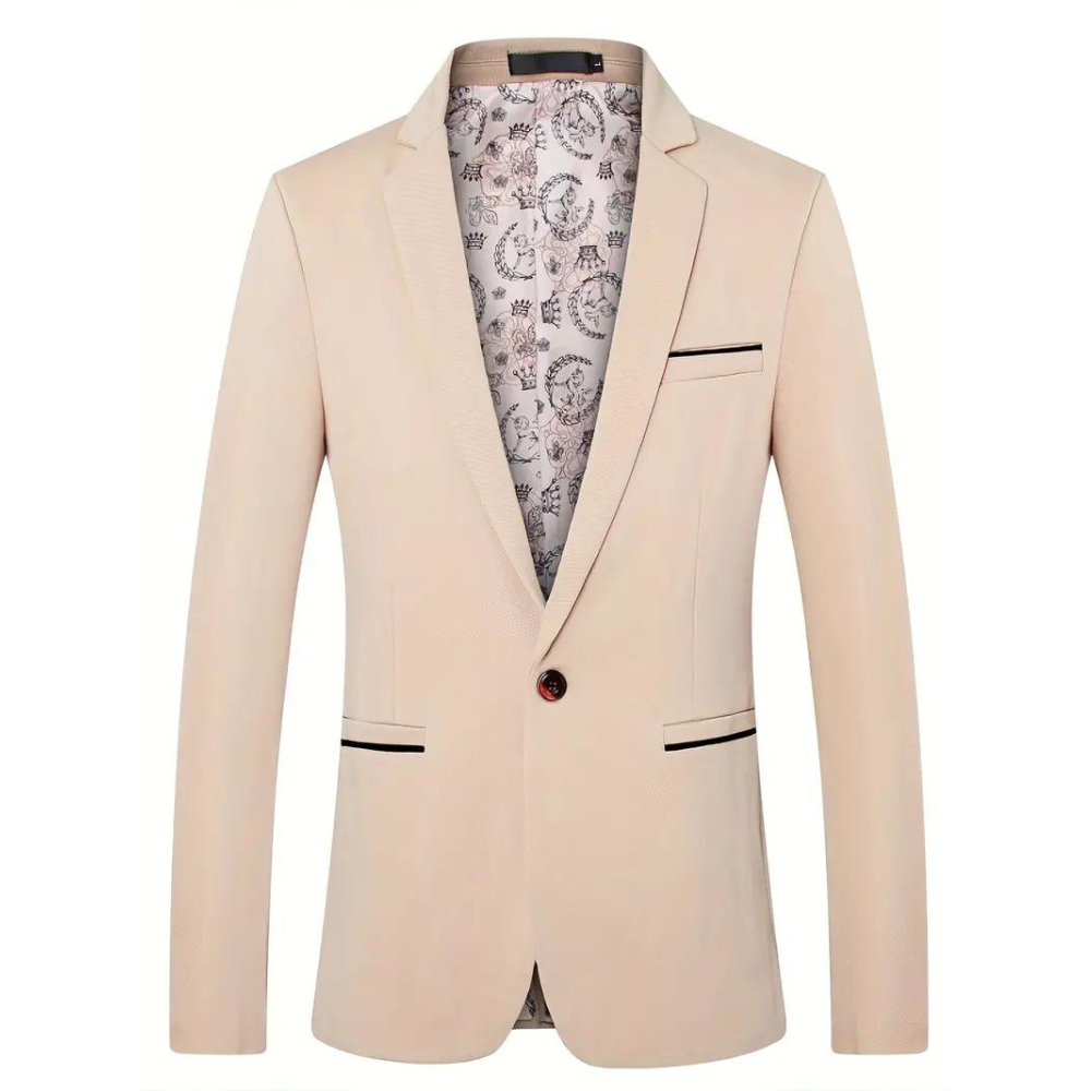 Elegante chaqueta de hombre: sastrería refinada para el caballero moderno
