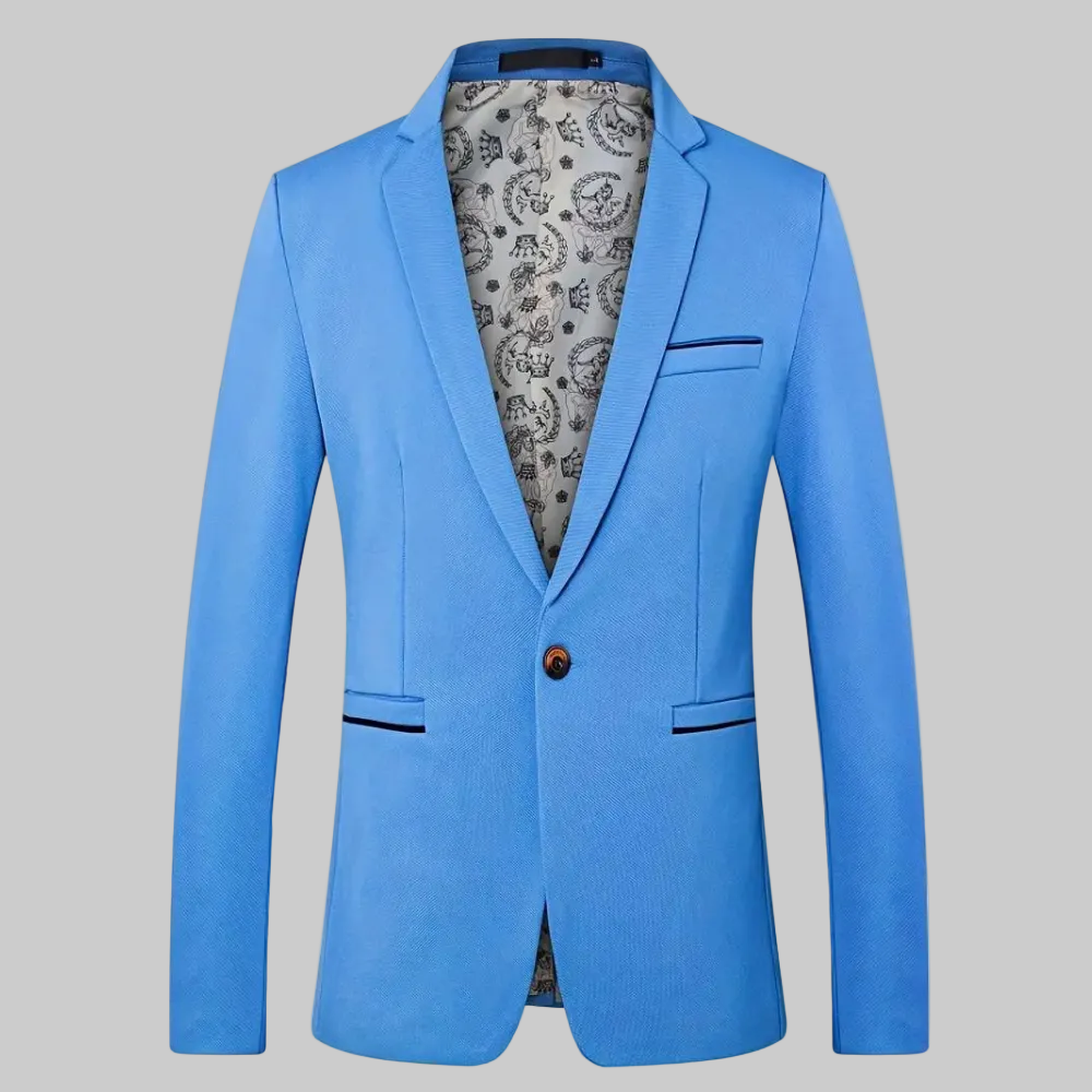Blazer Elegante para Hombre Sastrería Refinada