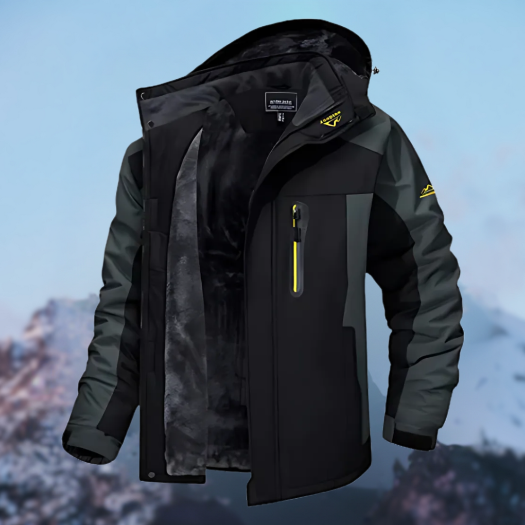 Chaqueta de Invierno Impermeable de Alta Calidad para Hombres
