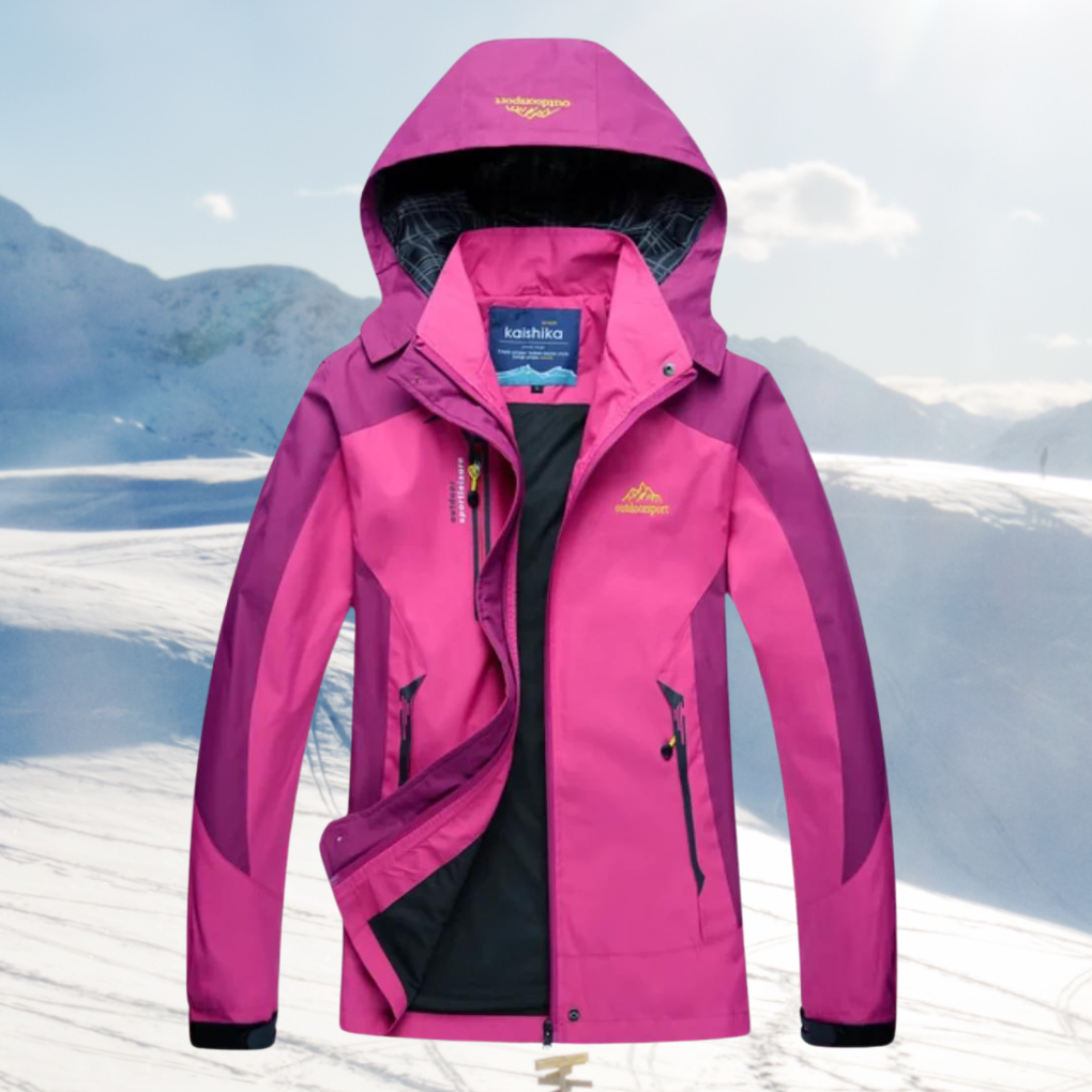 Chaqueta de Rendimiento Exterior con Capucha para Mujeres