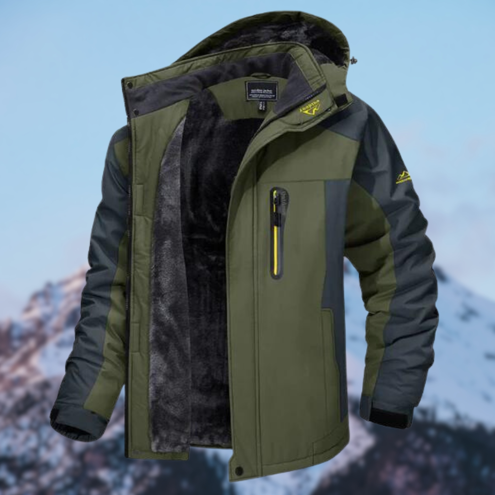 Chaqueta de Invierno Impermeable de Alta Calidad para Hombres