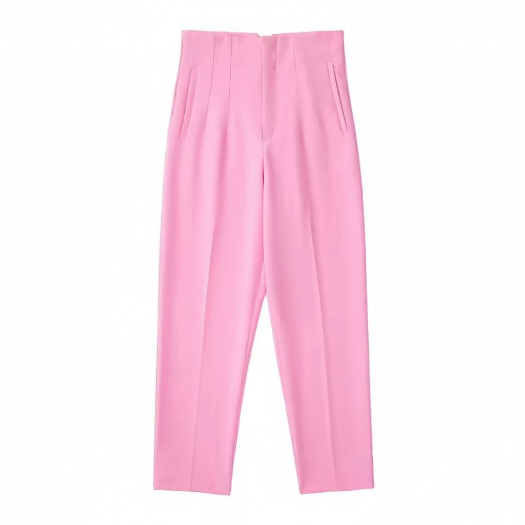 Pantalones de vestir sin arrugas para mujer