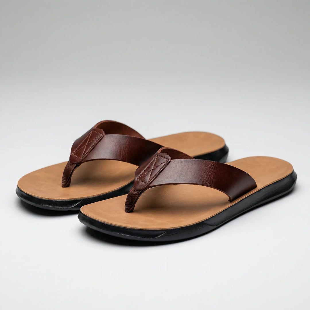 Sandeko - Chanclas con tira tipo tanga para hombre