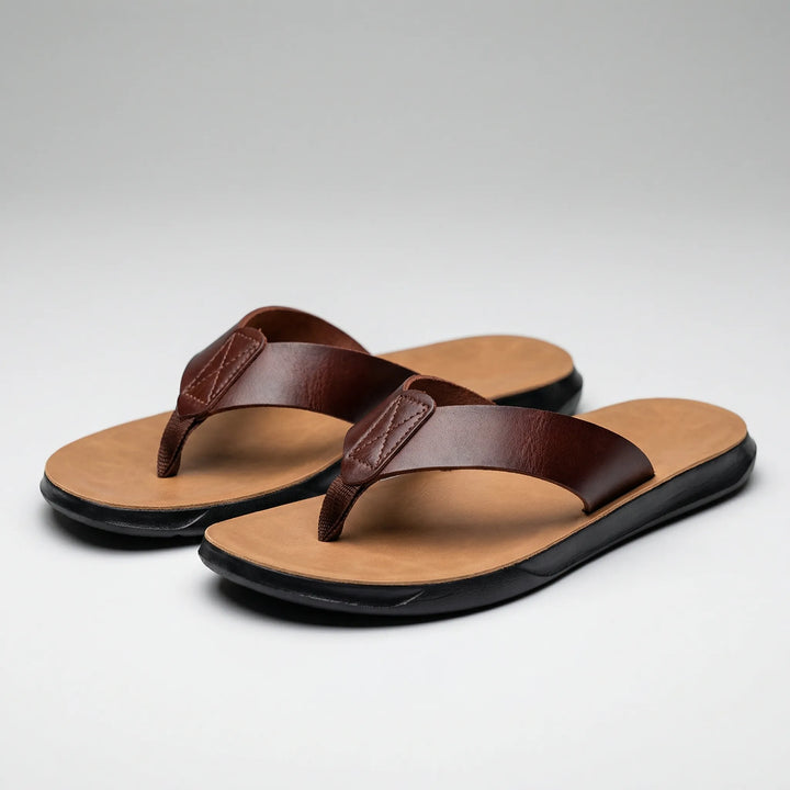 Sandeko - Chanclas con tira tipo tanga para hombre