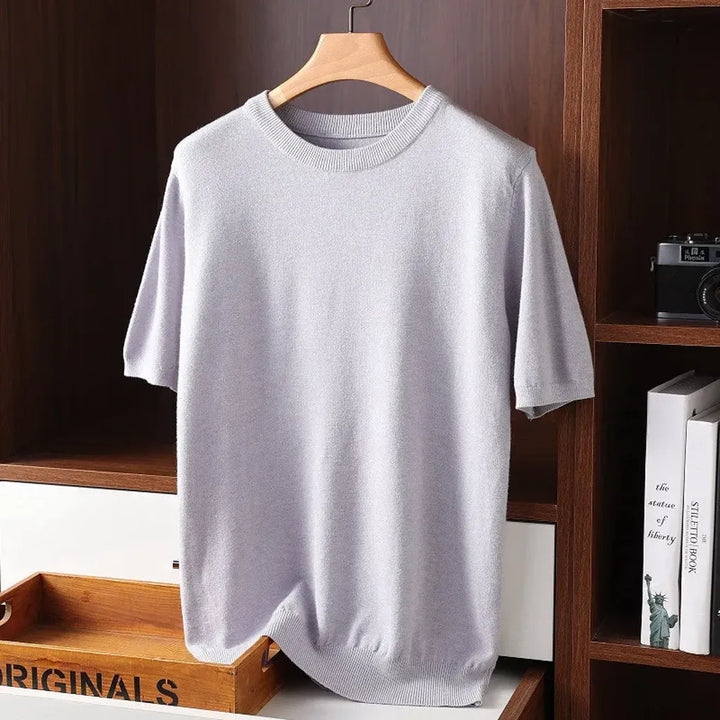 Camiseta de Cuello Redondo para Hombre – Básicos Elevados para Uso Diario