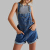Mono Denim Sin Mangas Casual Chic