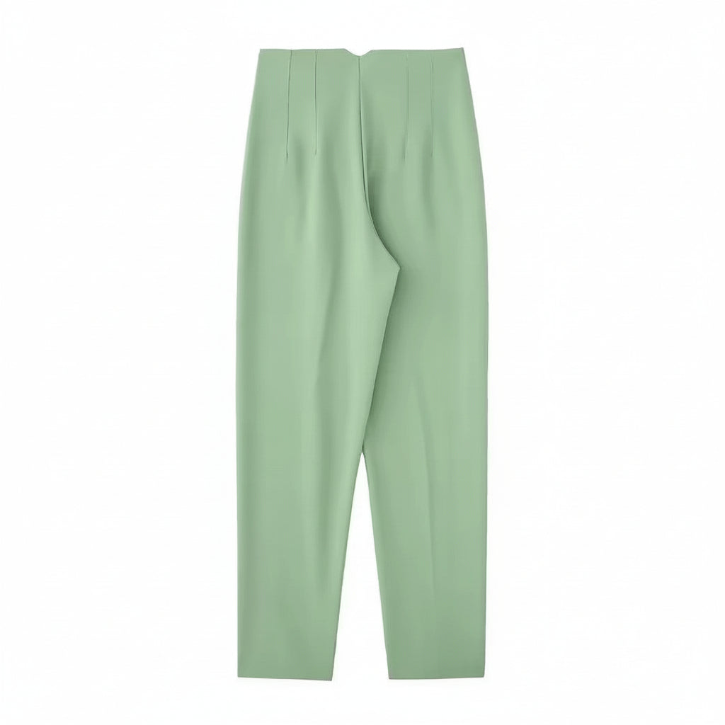 Pantalones de vestir sin arrugas para mujer