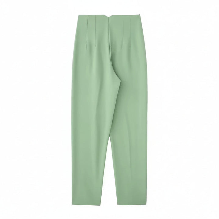 Pantalones de vestir sin arrugas para mujer