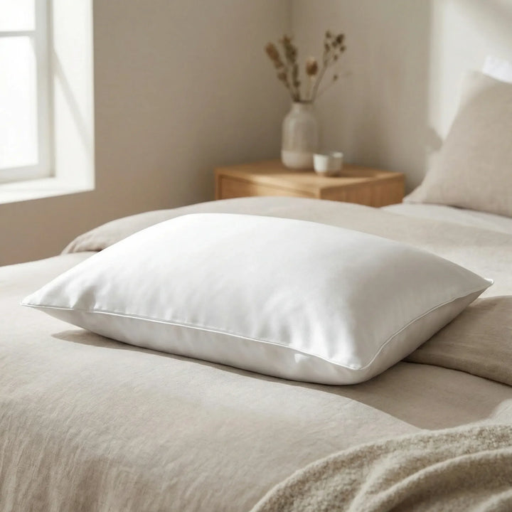 Seravi - Funda de almohada de seda de lujo de grado 6A