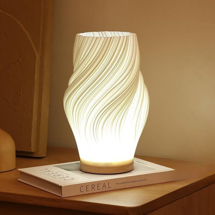 Lámpara de Mesa LED con Vortex