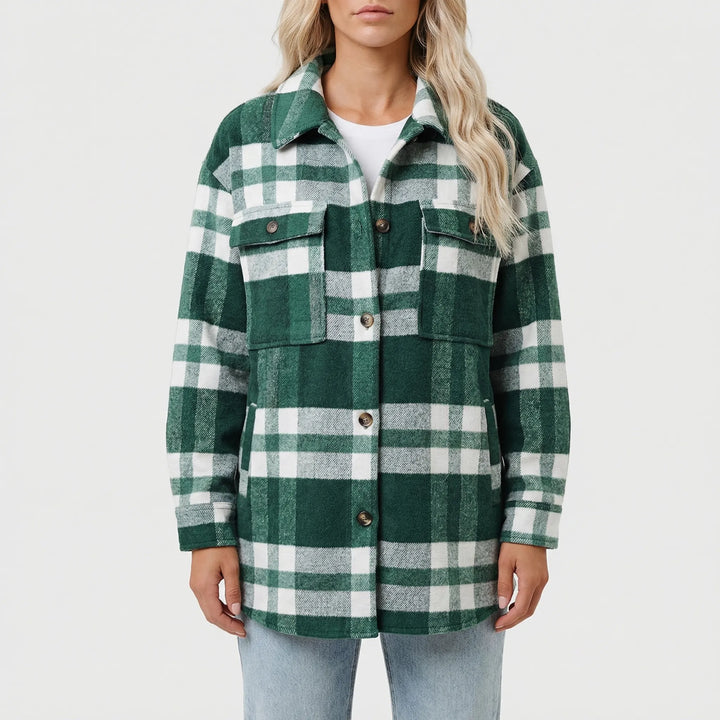 Shacква - Sobrecamisa a cuadros de corte relajado