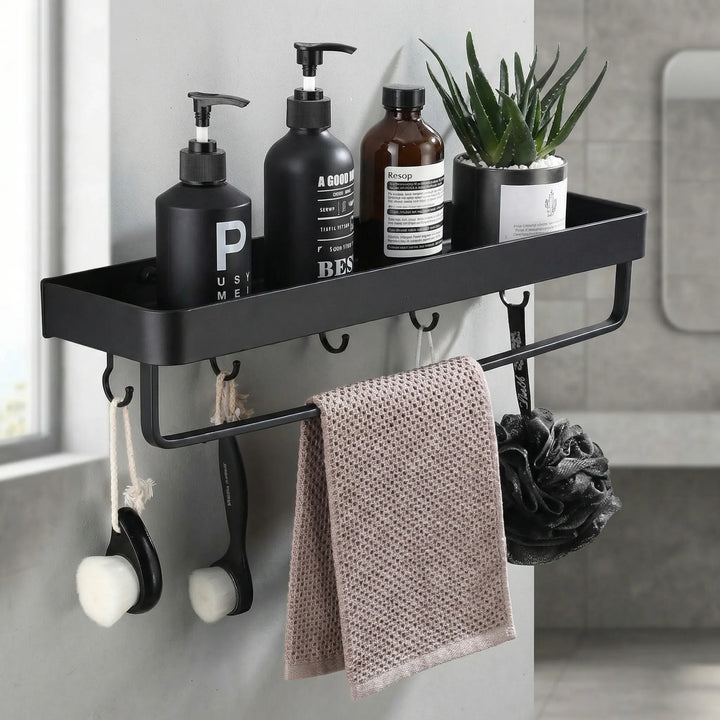 Shelvoro - Estantería de almacenamiento de baño para montaje en pared