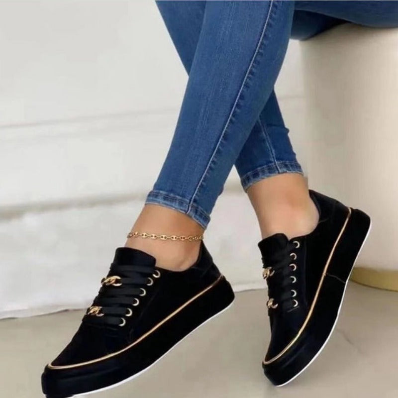 Zapatillas de moda para mujer con estilo urbano moderno