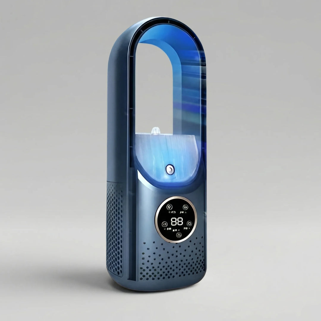 Silqool - Enfriador de aire personal de sobremesa sin aspas