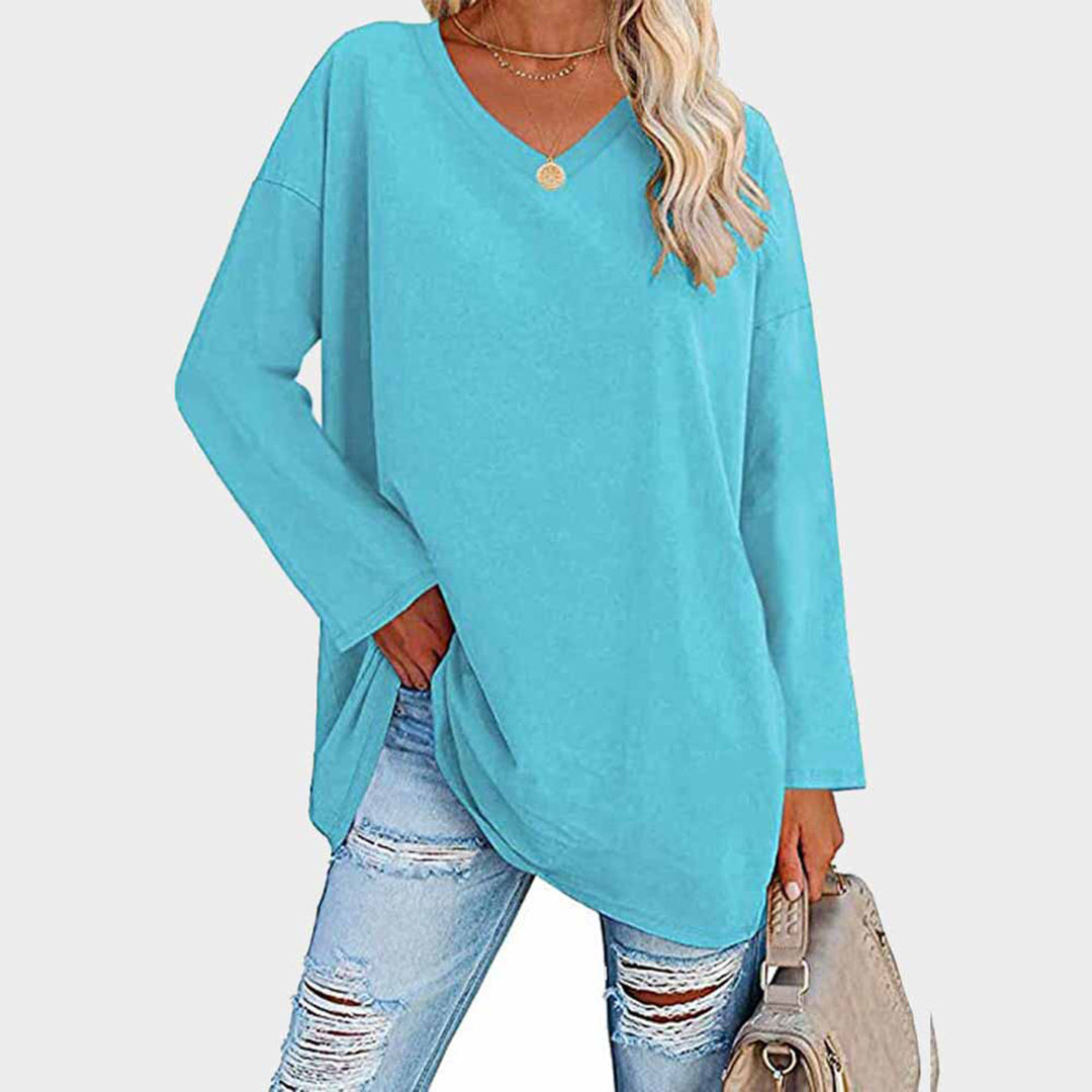 Blusa Elegante de Manga Larga para Mujeres