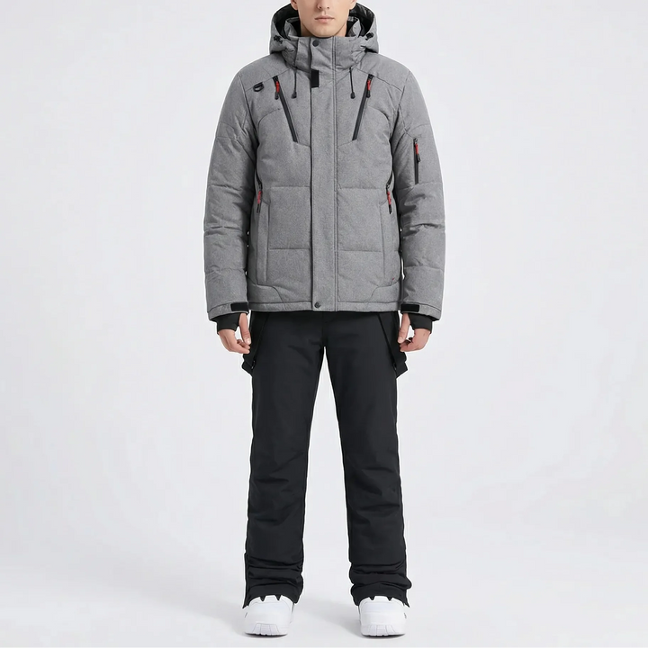 Slopexo - Traje de esquí de dos piezas para hombre con aislamiento térmico