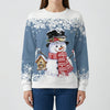 Sudadera Cuello Redondo Muñeco de Nieve