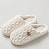 Pantufla de Casa de Peluche para Mujeres