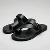 Sandalias Abiertas Slip-On Con Buckle Para Mujeres
