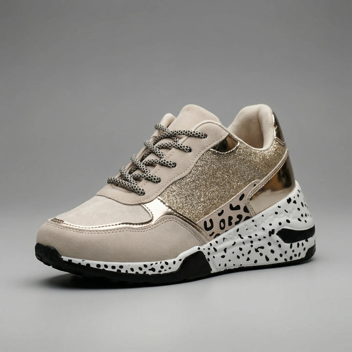Specklova - Zapatillas deportivas con plataforma gruesa y cordones