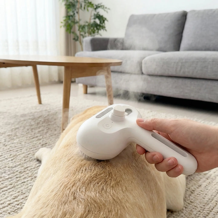 Steamify - Cepillo eléctrico de vapor para el cuidado de perros