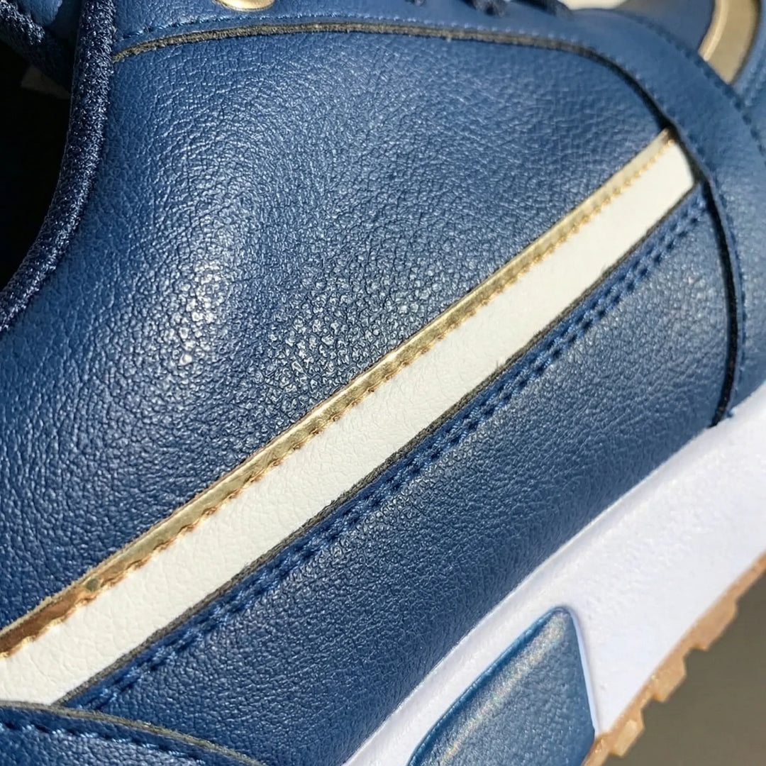 Stelvra - Zapatillas deportivas de moda para mujer con cordones