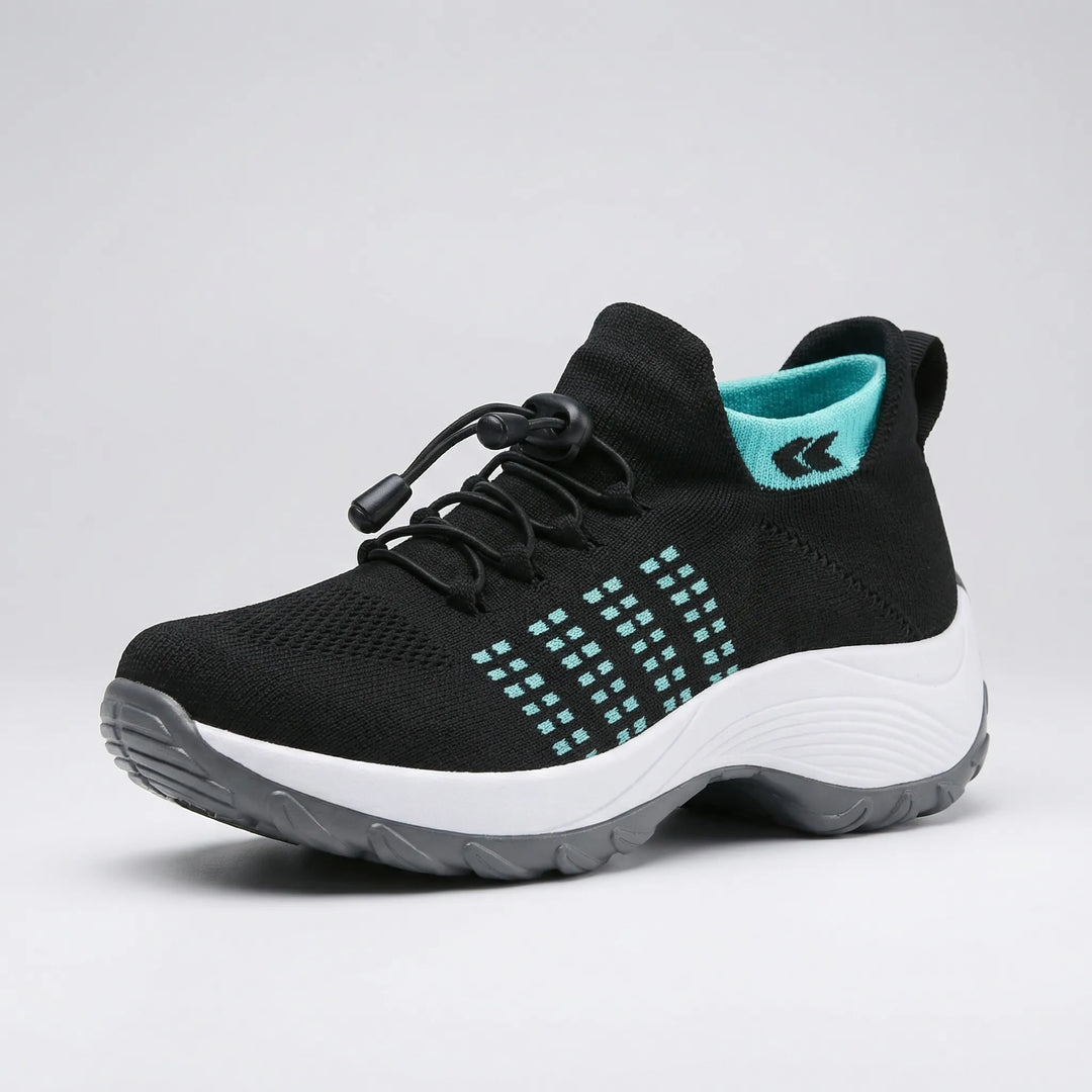 Stretchovex - Zapatillas ortopédicas acolchadas de punto elástico