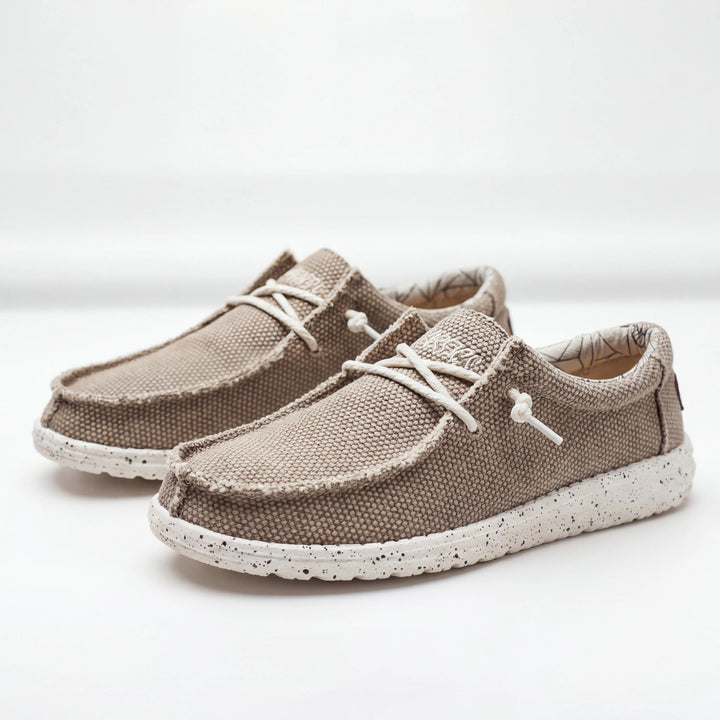 Stridoux - Zapatillas casuales de caña baja con cordones