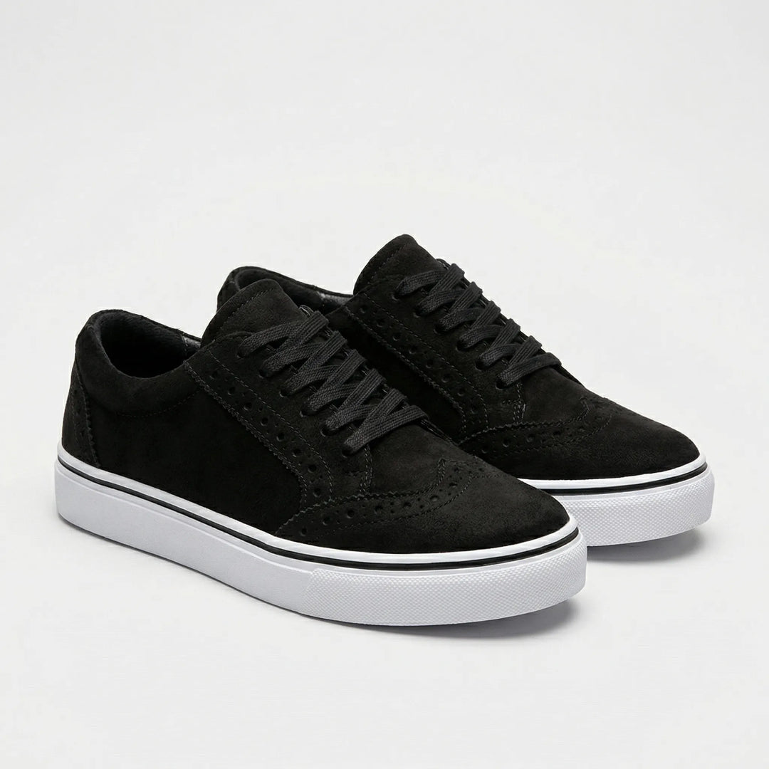 Strivelle - Zapatillas deportivas de mujer con plataforma y cordones