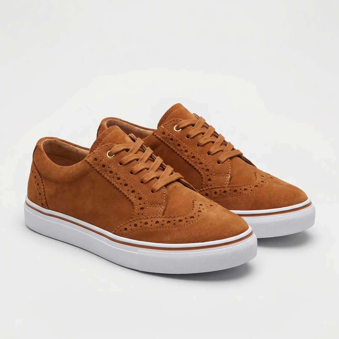 Strivelle - Zapatillas deportivas de mujer con plataforma y cordones
